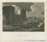 Dudley Castle - The Keep: aquatint engraving