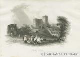 Dudley Castle - The Keep: steel engraving (vignetted)