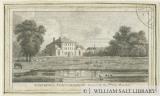 Somerford Hall: engraving