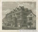 Stafford - Ancient 'High House': engraving