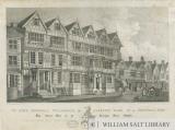 Stafford - Ancient 'High House': lithograph