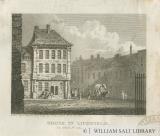 Lichfield - Birth-place of Dr. Johnson: engraving