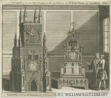 Lichfield - Musical Altar-Clock: engraving