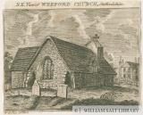 Weeford Church: engraving