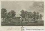 Rushall Castle/Hall: engraving