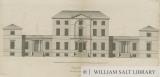 Sandon Hall: engraving