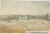 Sandwell Park - Hall: water colour painting