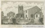 West Bromwich Church [Old]: engraving