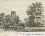 Rugeley Church (Old): engraving