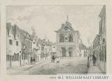 Tamworth - The Town Hall: lithograph