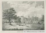 Tamworth - Distant View from South: lithographed