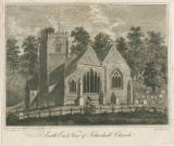 Tettenhall Church: engraving