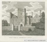 Stourton Castle: engraving