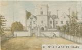 Stourton Castle: engraving