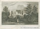 Stourton Castle: engraving