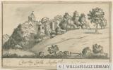 Chartley Castle: sepia drawing