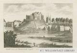 Tamworth Castle: engraving