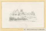 Colwich Church: pencil sketch (vignetted)