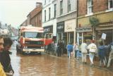 Flooding in the High Street, Stone
