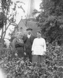 Winifred and William Dutton and  Emily Green, Walton on the Hill