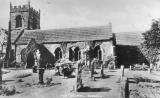 Postcard showing St Nicholas' Church, Codsall
