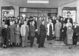 Group pictured outside the Kinema Theatre, High Street, Kinver