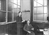 Gladstone China Office. Bert and George Proctor.
