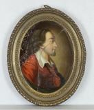 Oval portrait of William Shakespeare