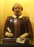 Copy of Shakespeare Monument Bust from Holy Trinity Church  - front