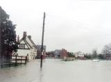 Grandborough.  Easter floods