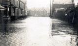 Nuneaton.  Riversley Road after floods