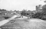 Kenilworth.  Castle Gatehouse and Castle Green