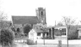 Long Itchington.  School and church