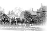 Cherington.  Parade of The Warwickshire Yeomanry