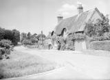 Offchurch.  Thatched cottages