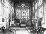 Parish Church Interior, looking east. Stratford upon Avon