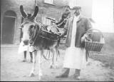 Cubbington.  Bread delivery by donkey and trap