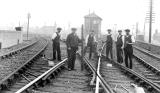 Leamington Spa.  Railway workers