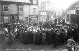 Henley in Arden.  Armistice Day