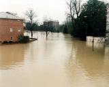 Leamington Spa.  Dormer Place, floods