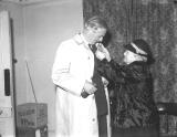 Leamington Spa.  Anthony Eden receiving a rosette
