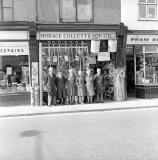 Nuneaton.  Horace Collett's shop