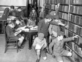Leamington Spa.  Avenue Road Library, children's department