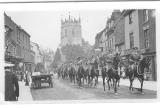 Alcester.  Soldiers on horseback