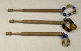 Wooden and Glass Lace Bobbins