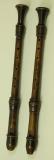 Treble Recorders, late 17th/early 18th century