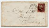 Letter to Mrs John Cash, envelope